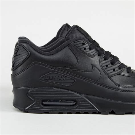 nike air max 90 leather heren zwart|nike air max 90 leather.